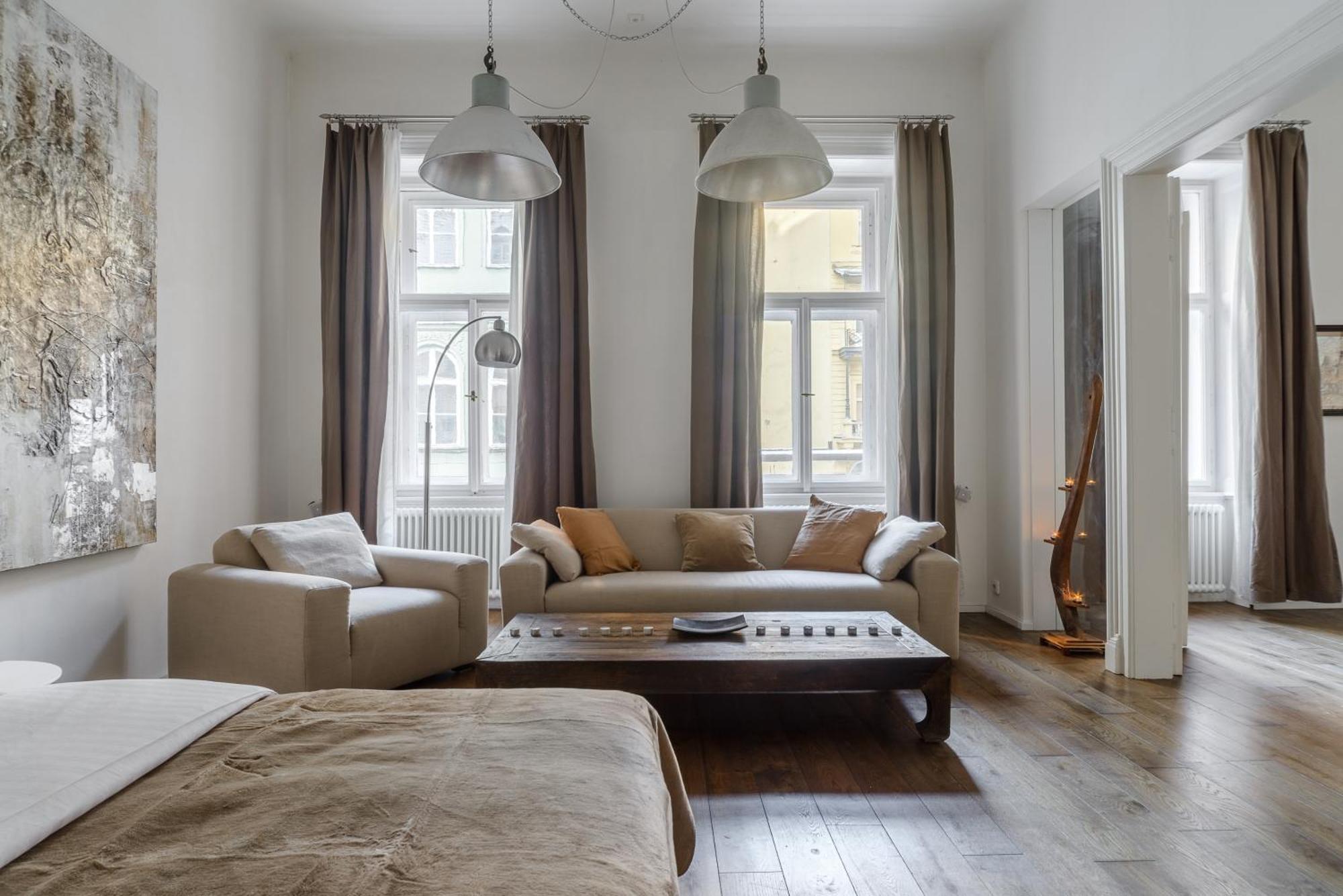 Premium Apart With A Balcony Prague Lejlighed Eksteriør billede